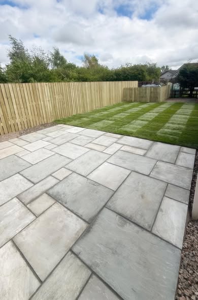 Landscaping and patio garden makeover completed by Cutting Edge